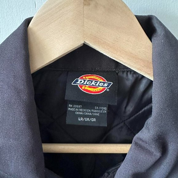 Black Dickies canvas jacket with graphic logo - Picture 7 of 8